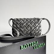 Bottega Veneta Citta In Grey Bag - 25x18x5.5cm - 4