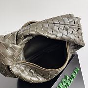 Botega Veneta Large Jodie Brown Bag - 36x21x13cm - 3