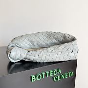 Botega Veneta Large Jodie Grey Bag - 36x21x13cm - 5