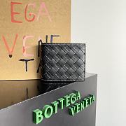 Bottega Veneta Black Wallet - 11x9.5x1cm - 1