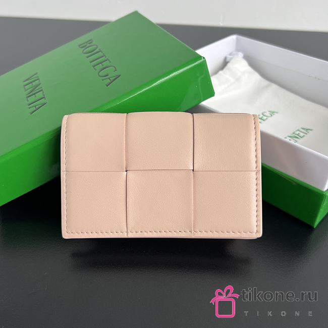 Bottega Veneta Lotus Leather Wallet - 12.5x7.5cm - 1