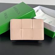 Bottega Veneta Lotus Leather Wallet - 12.5x7.5cm - 1