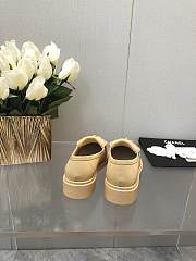 Chanel CC Gold Loafers Beige - 3