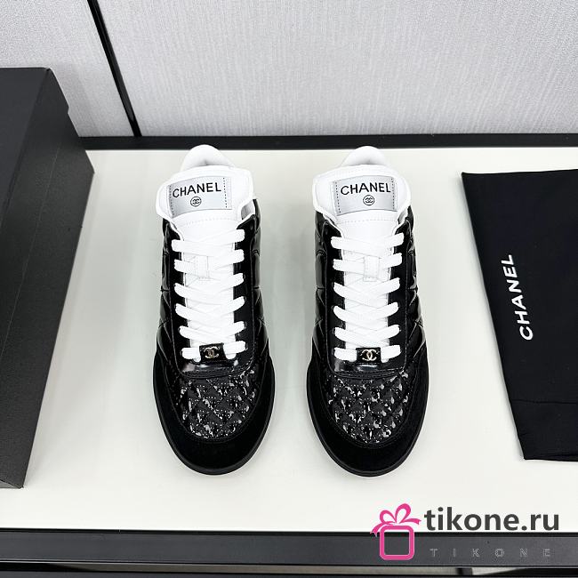 Chanel Low Top In Black  - 1