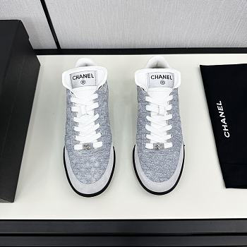 Chanel Low Top In Grey