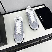 Chanel Low Top In Grey - 3