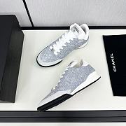 Chanel Low Top In Grey - 2