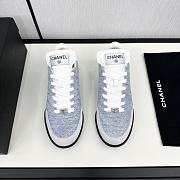 Chanel Low Top In Blue - 1