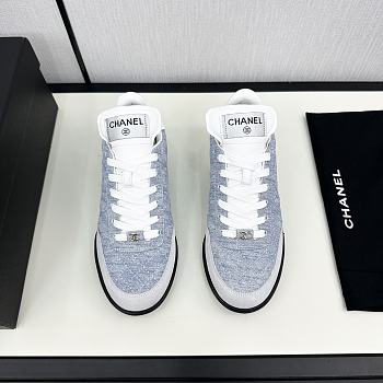 Chanel Low Top In Blue