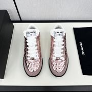 Chanel Low Top In Shiny Pink - 1