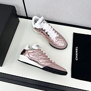 Chanel Low Top In Shiny Pink - 4