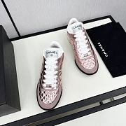 Chanel Low Top In Shiny Pink - 3