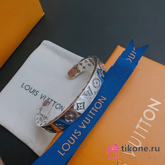 Louis Vuitton Nanogram Silver Bracelet - 1