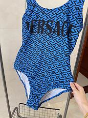 Versace Blue Bikini 02 - 4