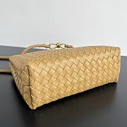 Bottega Veneta Medium Andiamo Intrecciato Beige - 32.5x24x12cm - 5