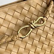 Bottega Veneta Medium Andiamo Intrecciato Beige - 32.5x24x12cm - 3