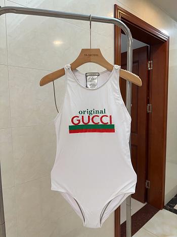 Gucci White Bikini