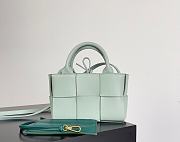 Bottega Veneta Green Candy Acro Bag - 20x7x13cm - 1