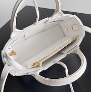 Bottega Veneta White Candy Acro Bag - 20x7x13cm - 2