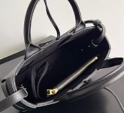 Bottega Veneta All Black Candy Acro Bag - 20x7x13cm - 2