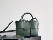 Bottega Veneta Dark Green Candy Acro Bag - 20x7x13cm - 1