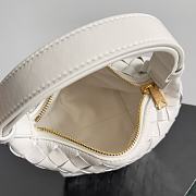 Bottega Veneta Mini White Wallace Bag - 17x13.5x5cm - 3