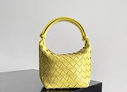 Bottega Veneta Mini Yellow Wallace Bag - 17x13.5x5cm - 1