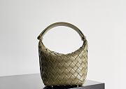 Bottega Veneta Mini Olive Wallace Bag - 17x13.5x5cm - 1