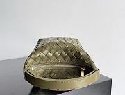 Bottega Veneta Mini Olive Wallace Bag - 17x13.5x5cm - 5