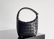 Bottega Veneta Mini Black Wallace Bag - 17x13.5x5cm - 1