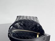 Bottega Veneta Mini Black Wallace Bag - 17x13.5x5cm - 5