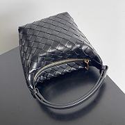 Bottega Veneta Mini Black Wallace Bag - 17x13.5x5cm - 3