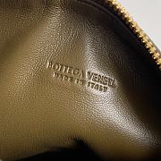 Bottega Veneta Mini Khaki Green Wallace Bag - 17x13.5x5cm - 2