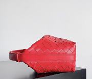 Bottega Veneta Candy Red Wallace Bag - 22x13x9cm - 4