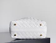 Bottega Veneta Candy White Wallace Bag - 22x13x9cm - 2