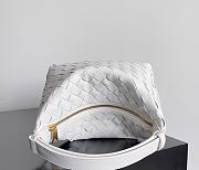 Bottega Veneta Candy White Wallace Bag - 22x13x9cm - 3