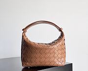 Bottega Veneta Candy Brown Wallace Bag - 22x13x9cm - 1