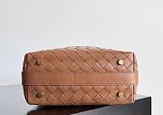 Bottega Veneta Candy Brown Wallace Bag - 22x13x9cm - 4