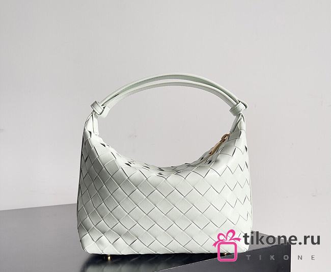 Bottega Veneta Candy Light Green Wallace Bag - 22x13x9cm - 1