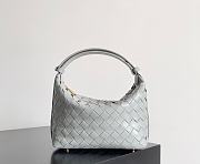 Bottega Veneta Candy Grey Wallace Bag - 22x13x9cm - 1