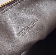 Bottega Veneta Candy Dark Brown Wallace Bag - 22x13x9cm - 2