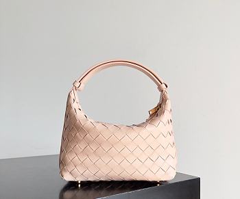 Bottega Veneta Candy Pink Wallace Bag - 22x13x9cm