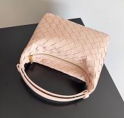 Bottega Veneta Candy Pink Wallace Bag - 22x13x9cm - 4