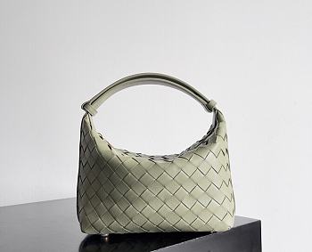 Bottega Veneta Candy Travertine Wallace Bag - 22x13x9cm