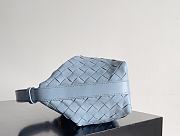 Bottega Veneta Candy Blue Wallace Bag - 22x13x9cm - 5