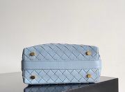 Bottega Veneta Candy Blue Wallace Bag - 22x13x9cm - 4