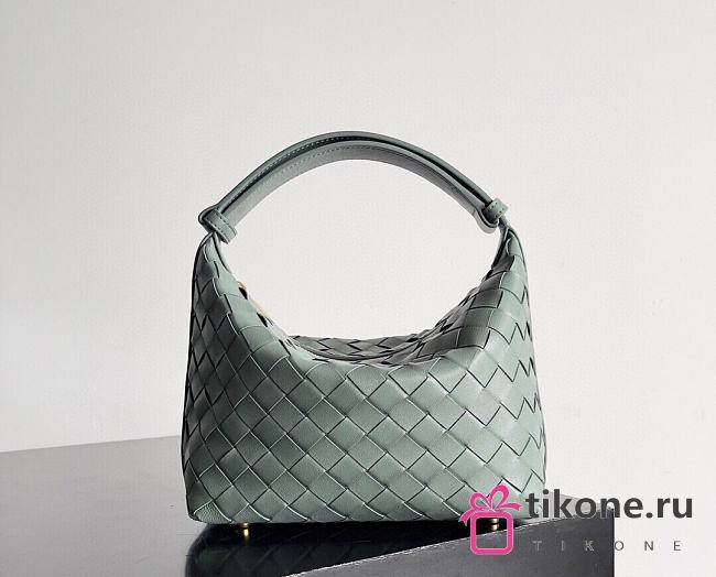 Bottega Veneta Candy New Sage Wallace Bag - 22x13x9cm - 1