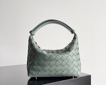 Bottega Veneta Candy New Sage Wallace Bag - 22x13x9cm