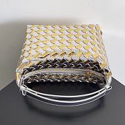 Bottega Veneta Candy Silver Gold Wallace Bag - 22x13x9cm - 2