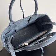 Bottega Veneta Blue Denim Candy Acro Bag - 25x16x8cm - 3